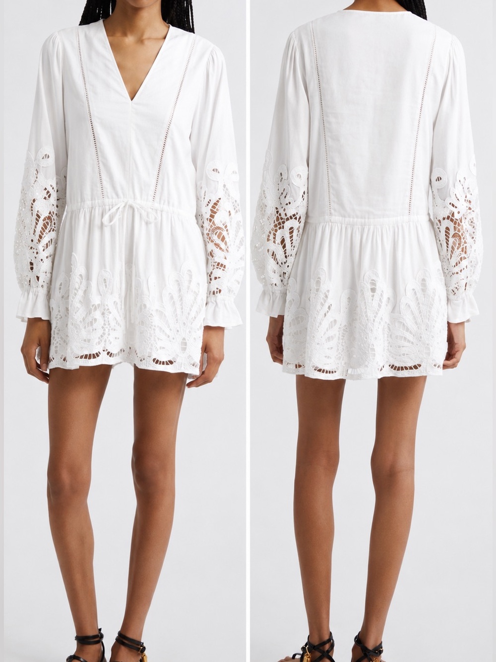 NWT! Ramy Brook White Ingrid Dress